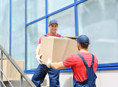Clean and accessible Maidavale storage facility with strong security