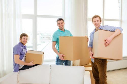 Professional Maida Vale moving experts planning a local move