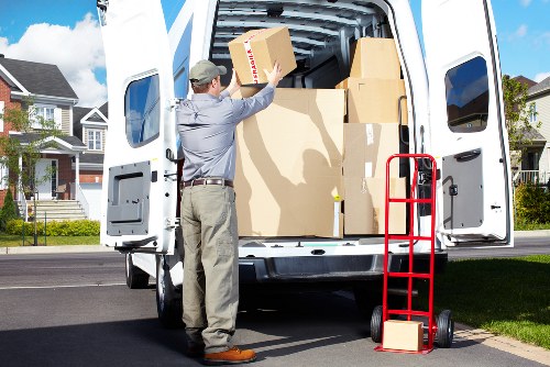 Medium-sized removal van prepared for a smooth move in Maidavale