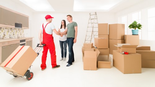 Local removal truck hire supporting a home move in West London