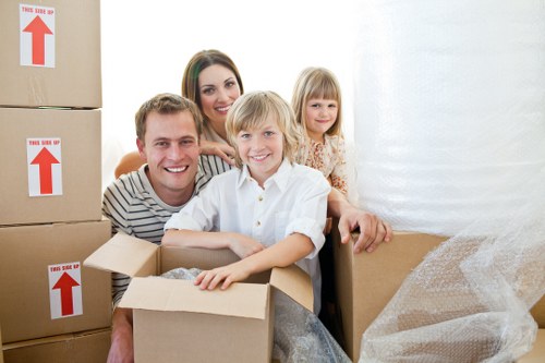 Maidavale Movers staff following a safe and organised moving process