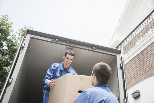 Maida Vale movers handling boxes and furniture with care