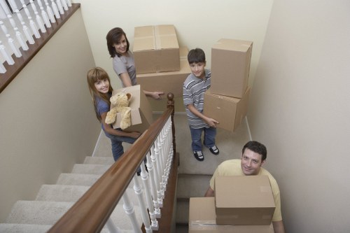 Supervisor reviewing safety procedures before a moving task